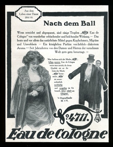 Alte grosse werbung - alte, 1911