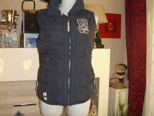 SOCCX Spirit Damen Weste  Gr. M / 38 dunkelblau mit Kapuze