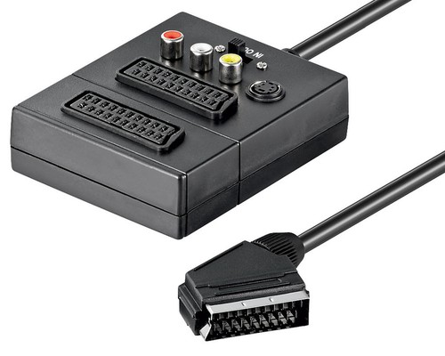 Scart verteiler fach - scart-verteiler, 2-fach