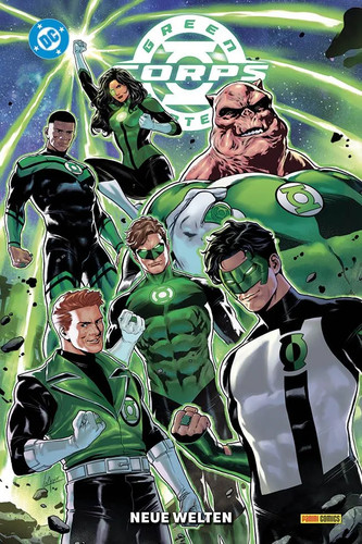 Green lantern corps all - green,