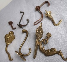 7 x alte Kleiderhaken