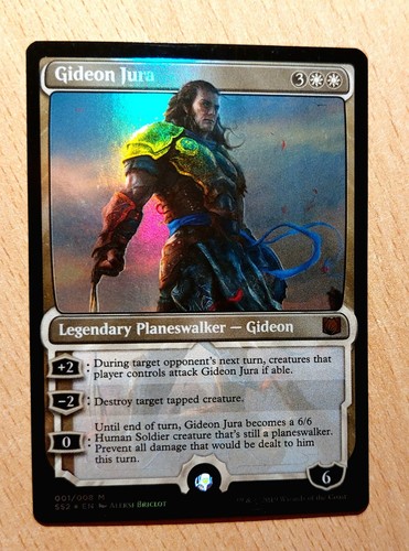 Mtg magic foil gideon - mtg, magic: