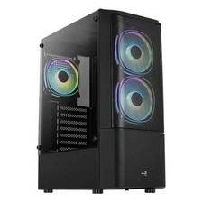 AeroCool PC Gehäuse Quantum Mesh Mid-Tower Schwarz