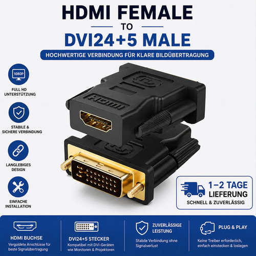 1080p displayport to dvi - hd,