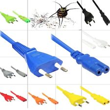 Euro Strom Qualitäts Kabel Eurokabel Stromkabel Radio Kleingeräte Netz Drucker