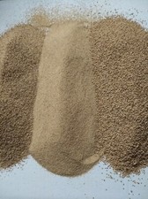 superfeines Nussschalengranulat Walnuss Strahlen polieren Tumbler Finish 1,0 kg