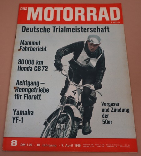 Das motorrad 1966 - honda, cb