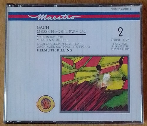 Bach messe h moll - j.,
