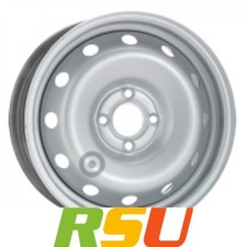 Alcar 7635 6x15" ET50 LK4 100 ML 60 Stahlfelgen 15 Zoll