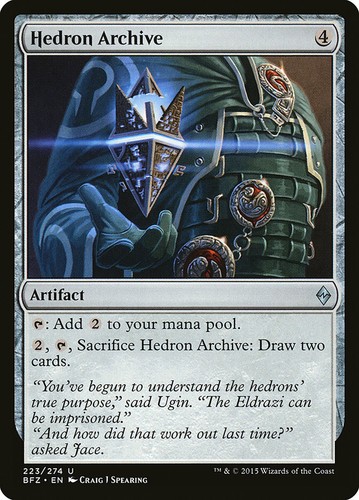 Mtg hedron archive - hedron, nm