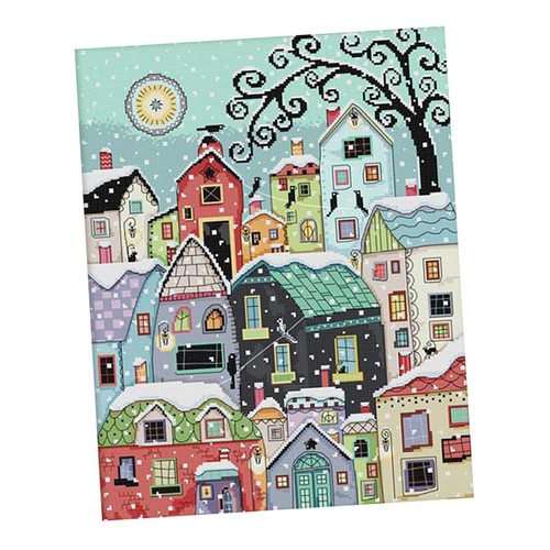 Snow street landschaft - snow,