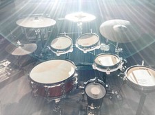 ROLAND TD-12 e-Drum-Set komplett mit Profi-Rack, DW-5000-Fußmaschine