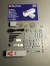 LEGO TECHNIC 8720 MOTOR SET 9V von 1990 komplett mit OBA Bauanleitung