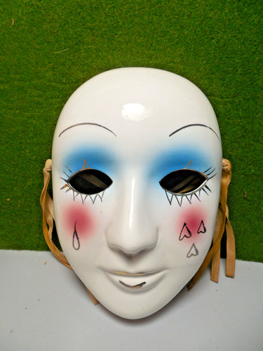 Vintage porzellan karneval - vintage,