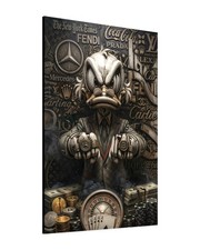 Dagobert Duck Leinwand Bild