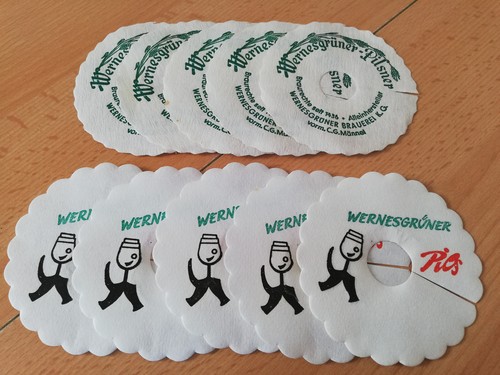 Brauerei werbung wernesgrüner - werbung,