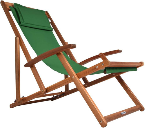 Casaria sonnenliege holz - casaria®,