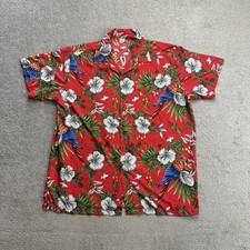 HAWAII Hemd Hawaiishirt Floral XL Magnum Rockabilly Hawaiianer Aloha 12608 Rot