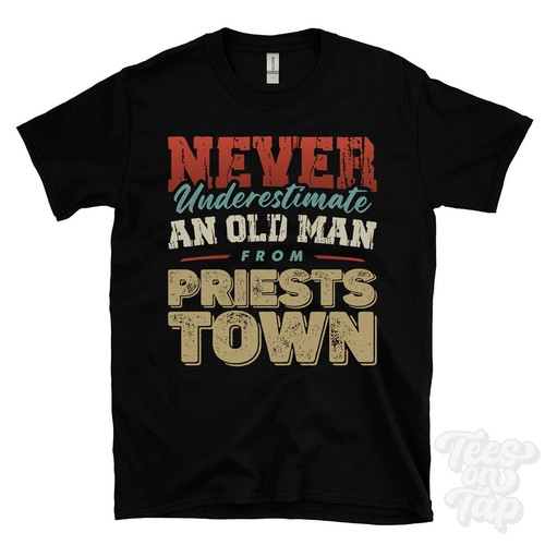 Shirt unterschätze niemals - t-shirt,
