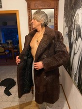 Herren Echtpelzmantel Nutria