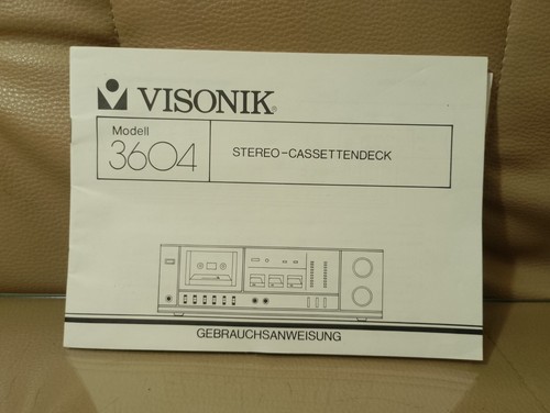 Visonik 3604 service anleitung - visonik,
