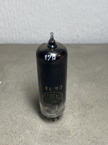 Lorenz el90 röhre geprüft - lorenz, röhre,