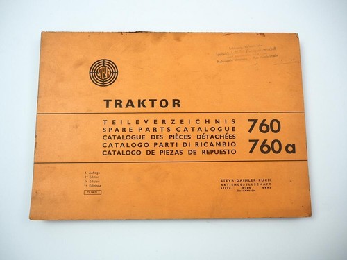 Steyr 760 760a - , traktor