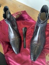 Jo Ghost Leder Boots Gr. 45