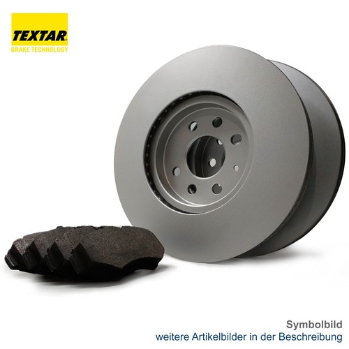 Textar bremsscheiben set - set, +