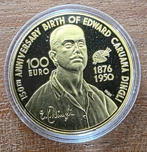 100 euro gold malta 2026 - gold,