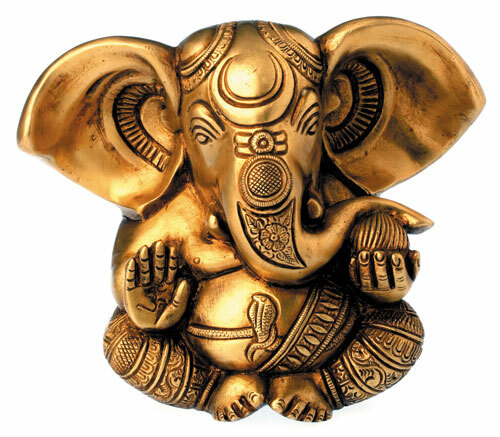 Ganesha messing 7 kg - 13, 1,7
