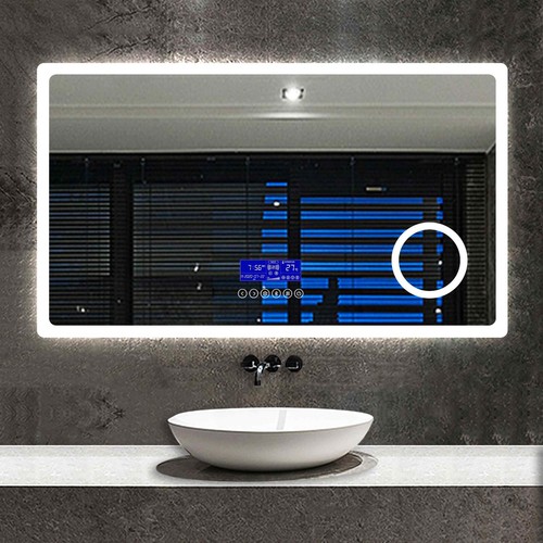 Badspiegel mit led beleuchtung - badspiegel,