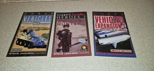 Jackson gurps rpg - 3, x