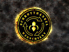 LED Schild Schrotthandel