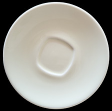 Alfredo Espresso Annaburg Milch-Kaffee-Untertasse Elfenbein Viereckig Cappuccino