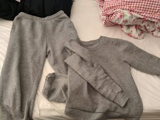【japanischer】Graues Sweatshirt (Pyjama)  Herstellung, für Damen, Größ M