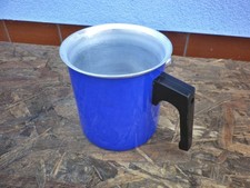 Simmertopf Milchtopf Aluminium blau H 13 cm we350