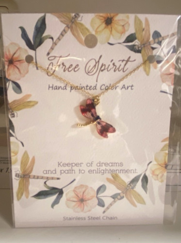 Libelle halskette free - halskette, spirit