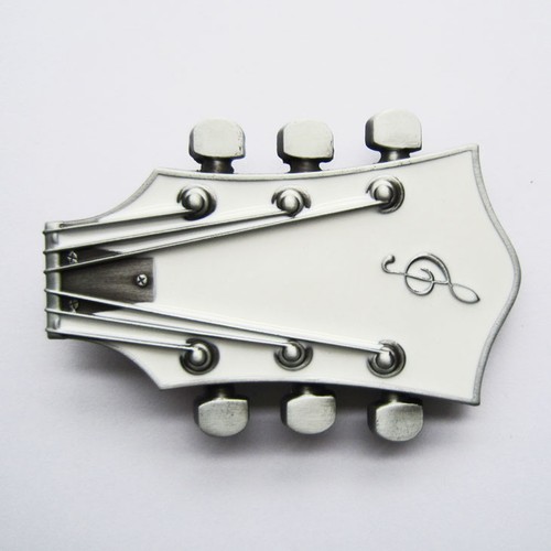 Guitar head gürtelschnalle - guitar,