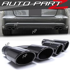 Auspuff Endrohre 4 Rohr