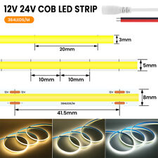 COB LED Streifen DC 12V 24V