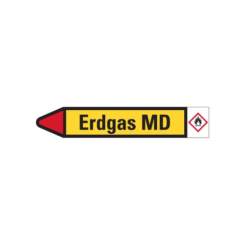 Rohrleitungskennz erdgas md - rohrleitungskennz.,