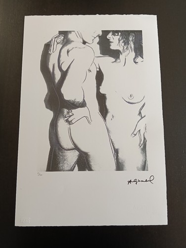 Andy warhol nummeriertes litho - nummeriertes,