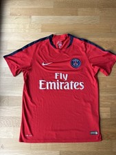 PSG Paris Saint Germain Trikot Größe:L Herren Saison 16/17 Street Fußball Rot