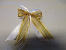 Deko schleifen gold - 10,