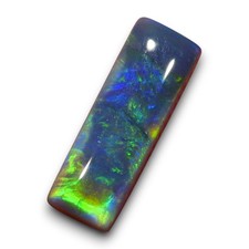 Schwarzer Opal aus Lightning Ridge Australien Schmuck Edelstein Black Opal