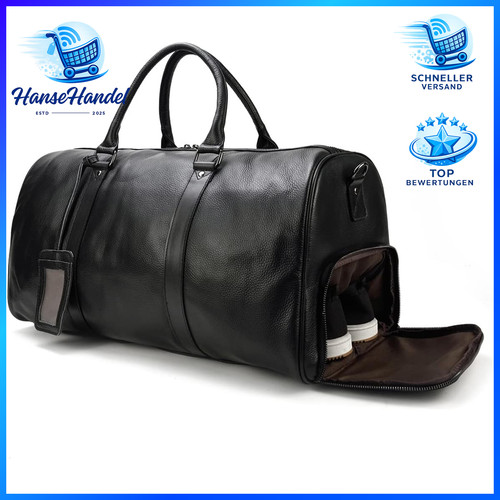 Reisetasche herren echt leder - echt,