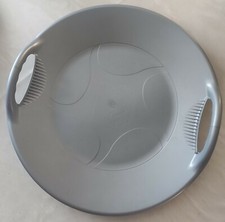 2 Alpengaudi bobs, unbenutzt, Grau/ Lila, Durchmesser.: 59 cm, mit Griffen