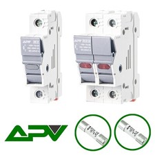PV-SICHERUNGSHALTER DC ZYLINDRISCHE SICHERUNGSEINSÄTZE MIT LED 10A-32A 10X38