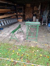 Abkantbank und Schlagschere für Kleinteilige Metalldachplatten